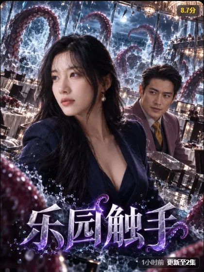 AI漫剧《乐园触手》封面